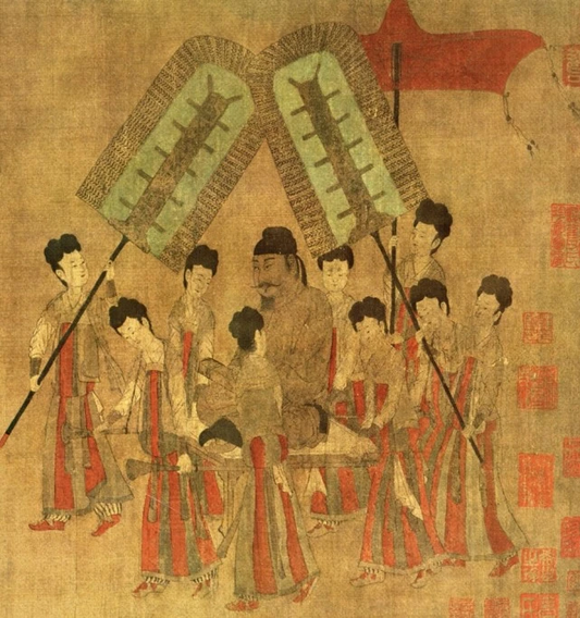 European Aristocratic Wig Culture vs. Chinese Tang Dynasty Hair Bun