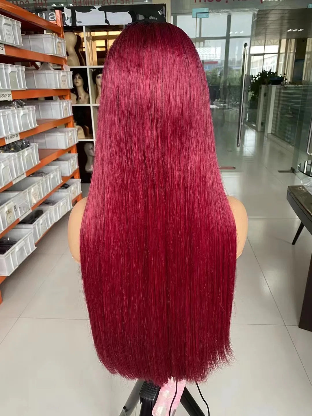 High Quality 20-Inch Bone Straight Wig 100% Virgin Human Hair with 13x4 Full Frontal Lace for Quality Hair Enhancement