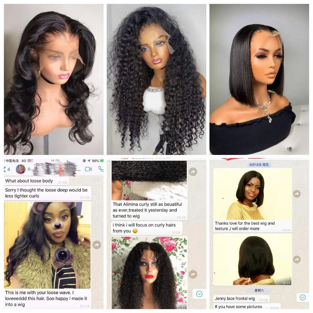 13x4 full frontal lace wig deep wave high density wig for women from 22inch to 30inch natural color