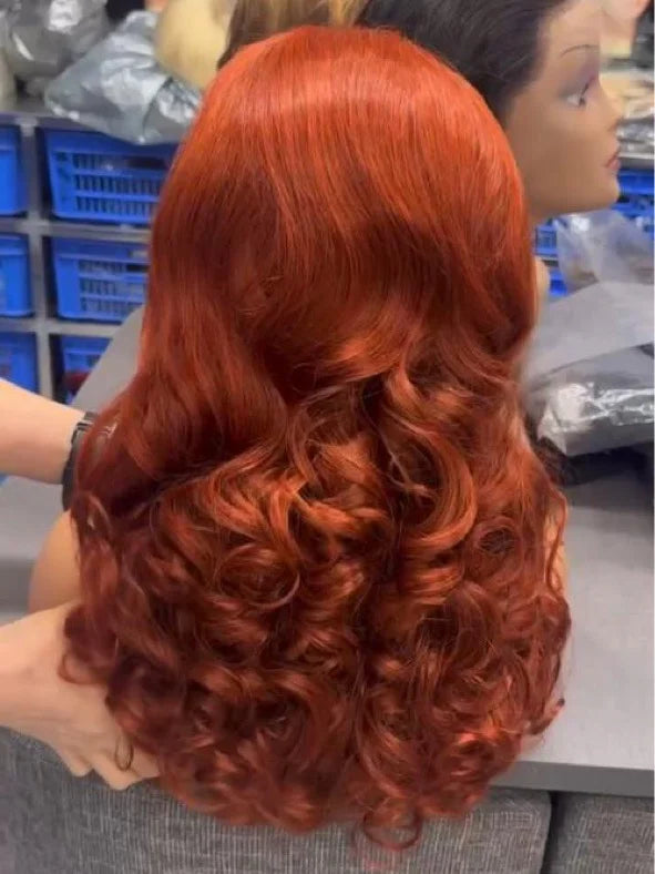 Super Double Drawn Quality 13*4 Lace Front Wig Bone Straight High Quality Human Hair with Loose Fashion High Density