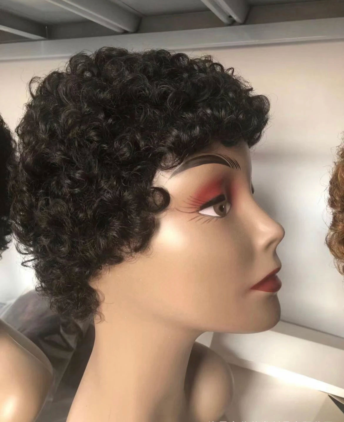 Human Hair Pixie Cut Wig Human Hair Wate Rcourt 10A Natural Black Short Human Hair Short Pixie Cut Wigs