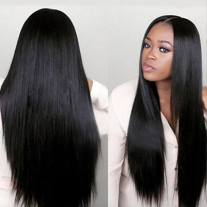 High Quality 20-Inch Bone Straight Wig 100% Virgin Human Hair with 13x4 Full Frontal Lace for Quality Hair Enhancement