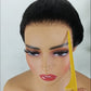 Human hair 360 gluless lace wig 12A quality high density with straps pull girl cap wig