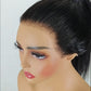 Human hair 360 gluless lace wig 12A quality high density with straps pull girl cap wig