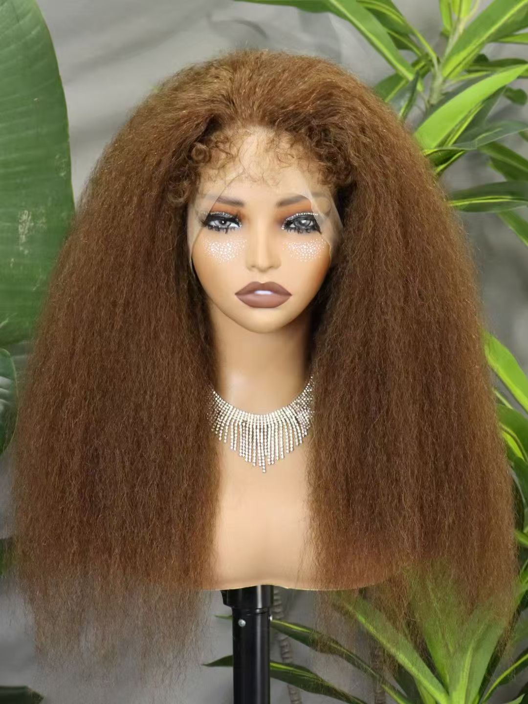 Yaki 360 Lace Front Wigs 22inch 250% Human Hair Invisi Drawstring Pre Bleached Pre Cut Lace Pre Plucked Human Hair Wigs for Black Women