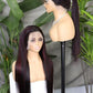 HD 360 Full Lace Wig for Women 26inch many colors Straight wear&go wig  Pre-Plucked Human Hair Gluless with invisible strip and adjustable band