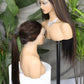 HD 360 Full Lace Wig for Women 26inch many colors Straight wear&go wig  Pre-Plucked Human Hair Gluless with invisible strip and adjustable band