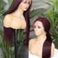 HD 360 Full Lace Wig for Women 26inch many colors Straight wear&go wig  Pre-Plucked Human Hair Gluless with invisible strip and adjustable band