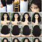 360 Pre Cut Invisible HD Lace Front Glueless Straight KKS KC Hidden Strap 14-28 Inch Raw India Human Hair Wigs with Transparent Lace