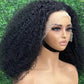 Big Afro Kinky Curly Lace Frontal Wigs 13x4 Transparent Hd Lace Glueless Human Hair Wigs Raw Indian Virgin Hair for Black Women