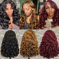 13*4 full front lace 300% Density Glueless Wig Bouncy Loose Can Be Perm & Dyed Best-Selling Factory in Stock Wholesale human hair super double drawn