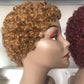 Human Hair Pixie Cut Wig Human Hair Wate Rcourt 10A Natural Black Short Human Hair Short Pixie Cut Wigs