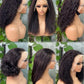 HD High Density 13x4 Frontal Lace Black Women's Glueless Pre-Plucked Long Body Wave Pixie Curly Kinky Curly Water Wave Available