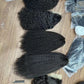 HD High Density 13x4 Frontal Lace Black Women's Glueless Pre-Plucked Long Body Wave Pixie Curly Kinky Curly Water Wave Available