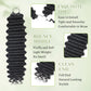 Wholesale 15A Grade 16-24 Inch Natural Color Feather Crochet Human Hair Extensions Burmese Curl Knotless Boho Style Hair