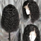 100% Virgin Brazilian Human Hair Wig Pre Pluck Straight Water Wave Curly Quality Lace Wig bob Human Hair Wigs