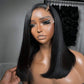 Double Drawn Vietnamese Human Hair Wigs 200% Density 5x5 Hd Lace Frontal Human Wig SDD Bone Straight Short Bob Wigs for Black Women