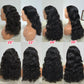Glueless Fumi Loose 13x4 Lace Frontal Wigs 300% Full Human Hair Wigs Wholesales 14-26 Inches Factory Sales