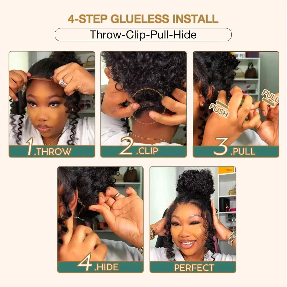 Yaki 360 Lace Front Wigs 22inch 250% Human Hair Invisi Drawstring Pre Bleached Pre Cut Lace Pre Plucked Human Hair Wigs for Black Women