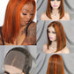 12-Inch 4x4 Closure Bob Wig with High-Density 100% Human Hair Available in Different Colors