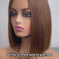 2x6 Kim Closure Super Double Drawn Bob Wig Bone Straight Human Hair in Various Colors