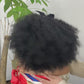 Pre-Plucked Afro Kinky Curly Lace machine made Front 300% Density Brazilian Human Hair Wigs for Black Women