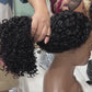 Human hair 360 gluless lace wig 12A quality high density with straps pull girl cap wig