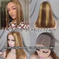 Bob 4x4 Straight Lace Wig 12-Inch High Density Brazilian Hair Many Colors Available for Black Women Coupe Carree Closure