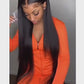 Pre Plucked 12A Wig 32 Inch Human Hair Full Lace Front Natural Transparent Lace Human Hair  Long Hair Wholesale Lace Wig