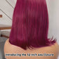 12-Inch 4x4 Closure Bob Wig with High-Density 100% Human Hair Available in Different Colors