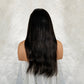 Human hair wig 13x4 frontal silky base lace wig 12A quality 180% density